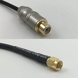 3 feet RG316 RCA FEMALE to SMA MALE Pigtail Jumper RF coaxial cable 50ohm Quick USA Shipping
