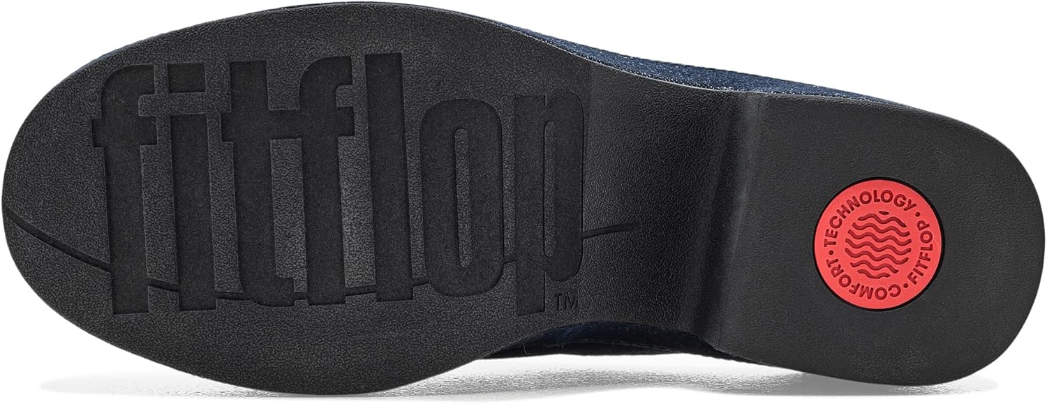 FitFlop Womens Platfforms Denim Heeled Mules - Image 6