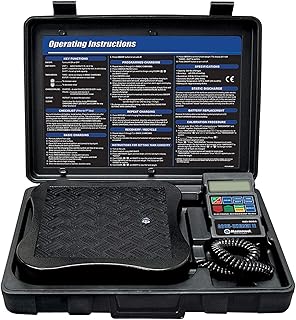 Mastercool 98210-A Electronic Refrigerant Scale, Black