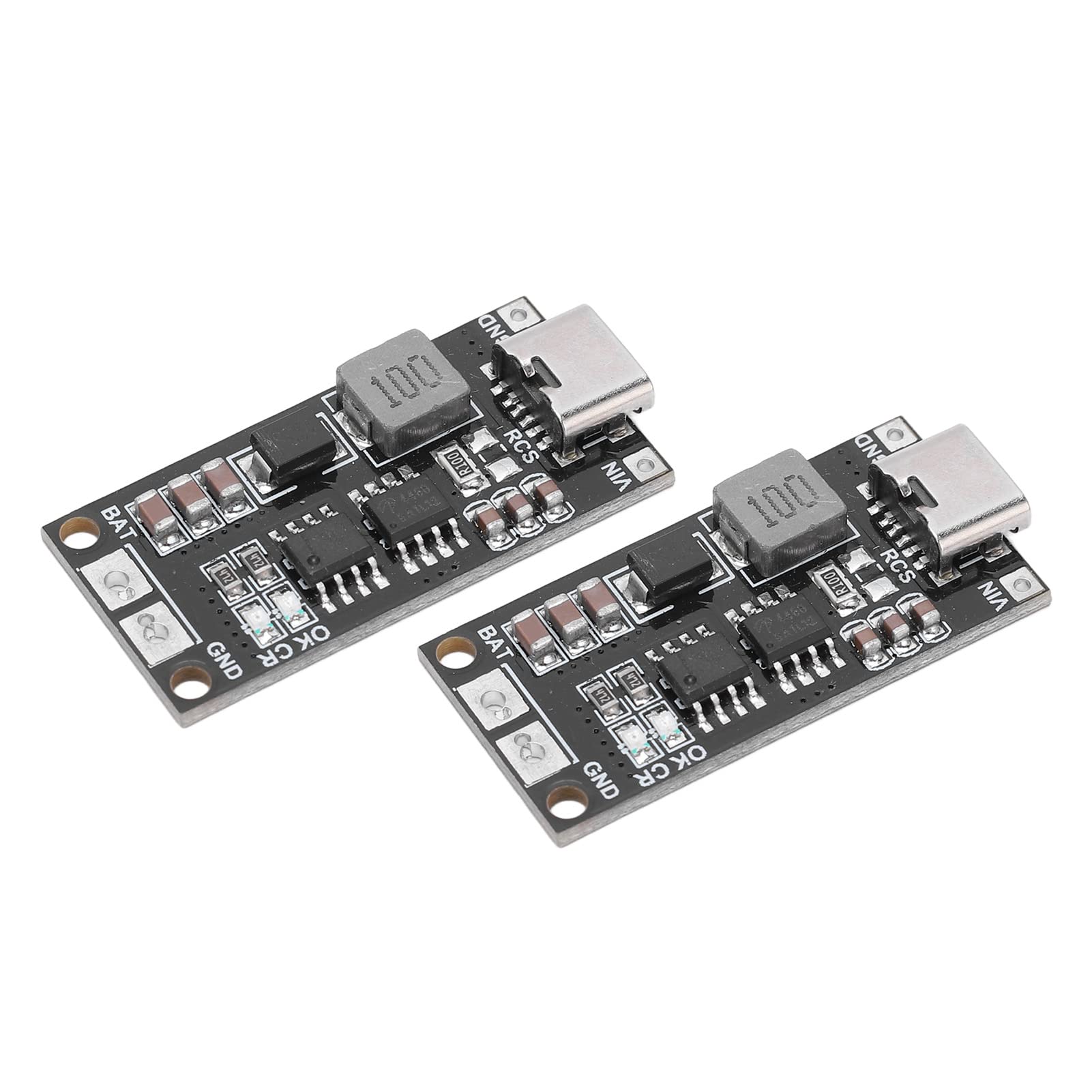 2Pcs 4S Type C to 16.8V Battery Charger Module Charging Board Lithium Batteries Accessories(2A)