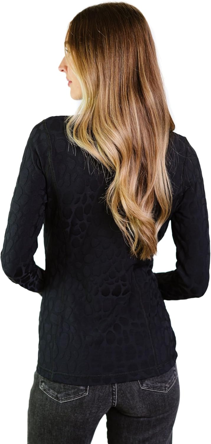 Zip Up Pullover with Thumb Holes