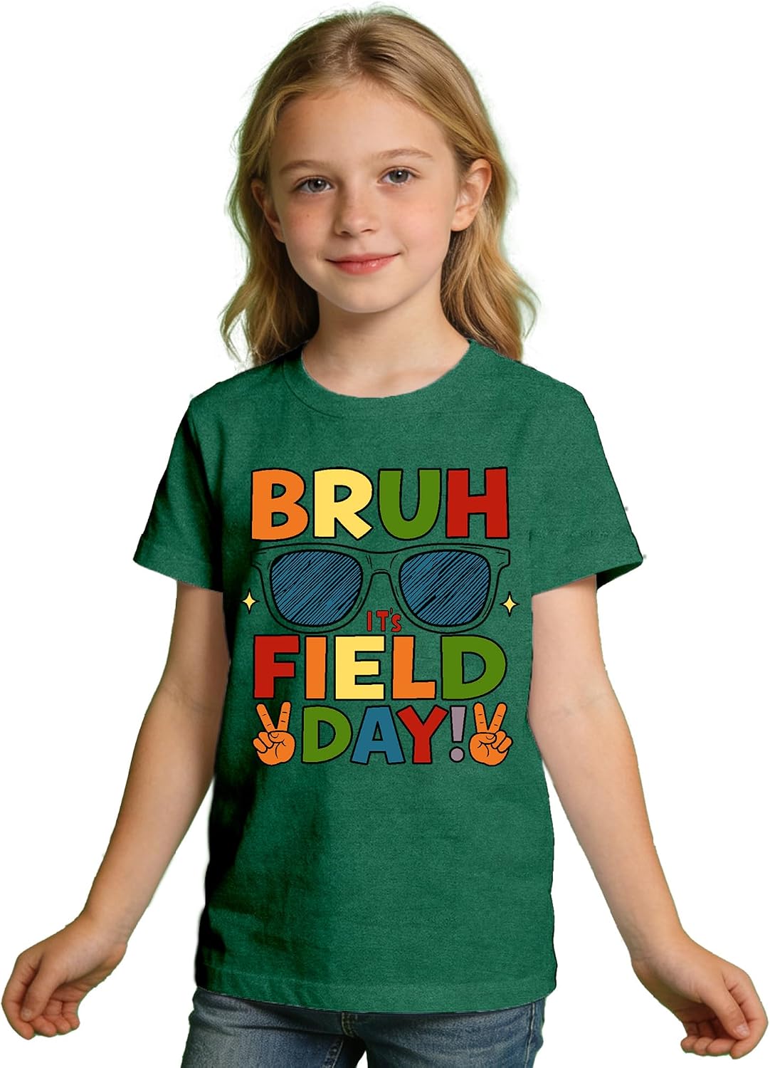 Field Day Family Shirts Mom & Kid T Shirt Funny Bruh It's Field Day Tee School Events Tops