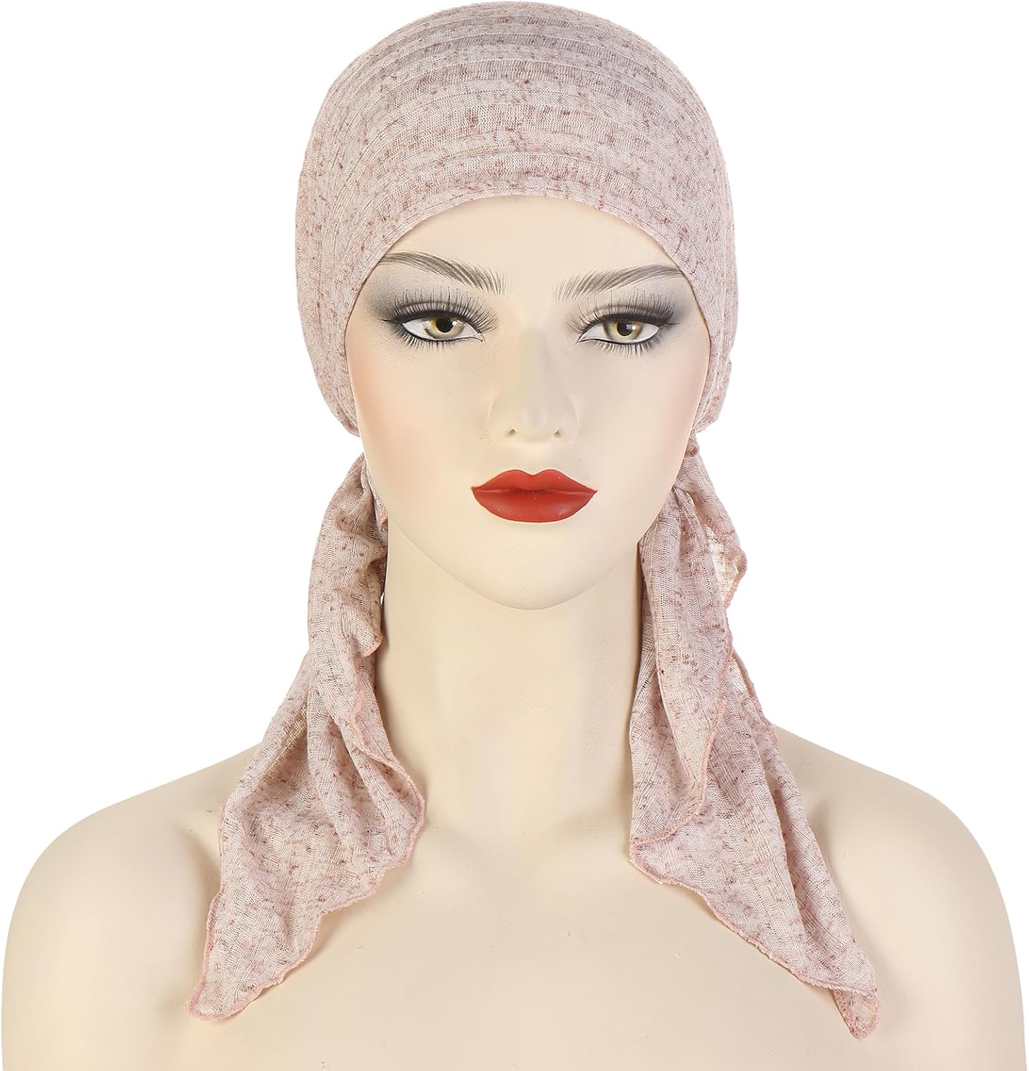 Chemo Cancer Headscarf for Women Solid Twist Pre tied Headwrap Caps Bandana Headwear for Hair Loss Cover - Image 7