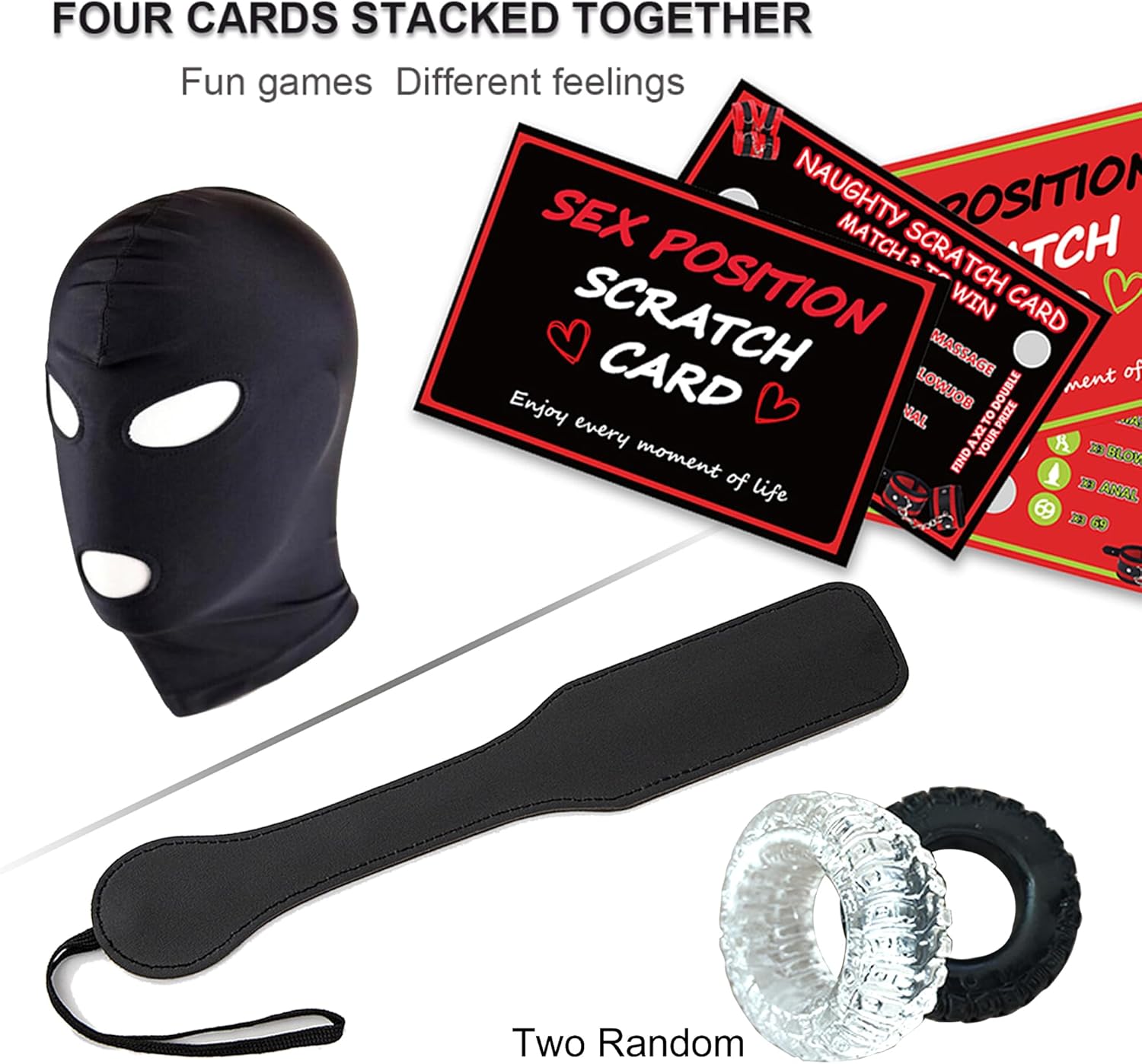 BDSM Toys for Sex Bondage,BDSM Kit Couple Sex Toys，Sex Bed Straps Restraints Set with Handcuffs Ankle Cuff,Sex Set Kit Sex Things for Kinky Couples,Sex Toy Kit Bondage Gear&Accessories for Women