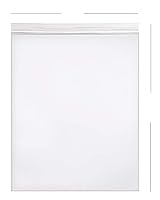 Vista 1 de AM-Ink 200 bolsas de plástico transparente resellables de polietileno de 6 x 9 pulgadas, con cierre resellable, 2 milésimas de pulgada
