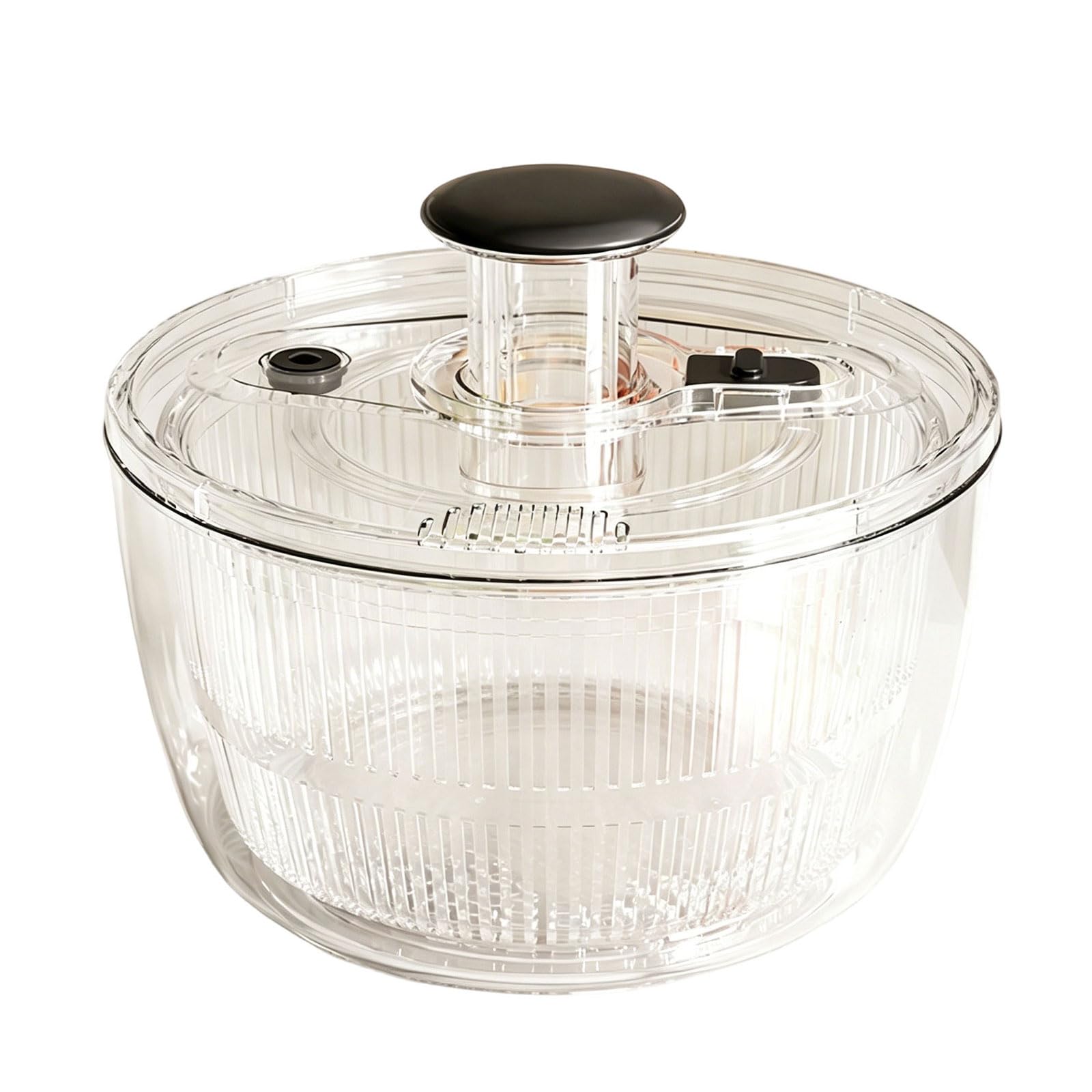 Oxxggkao Vegetable Dryer Basket 3L / 5L Size Rotating Washer Perfect for Washing Fruits and Draining Pastas Spindlers
