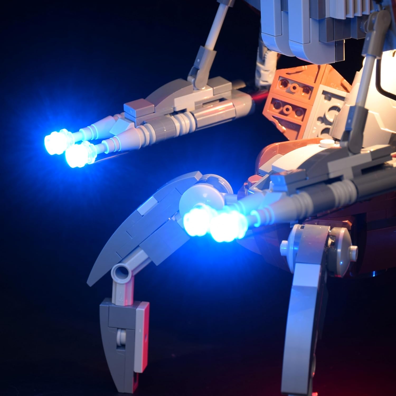LightGo LED Lighting Kit for Star Wars Lego 75381 Droideka Set, Not Include Model