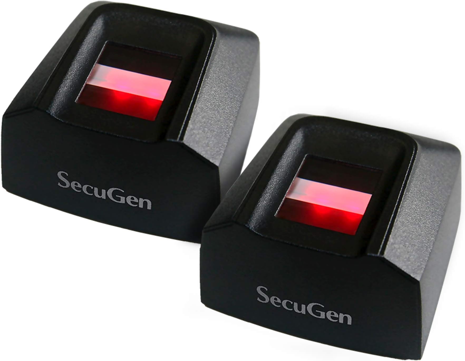 SecuGen Hamster Pro 20 USB Fingerprint Reader for Biometry Security - Compatible with Windows Hello (2-Pack)