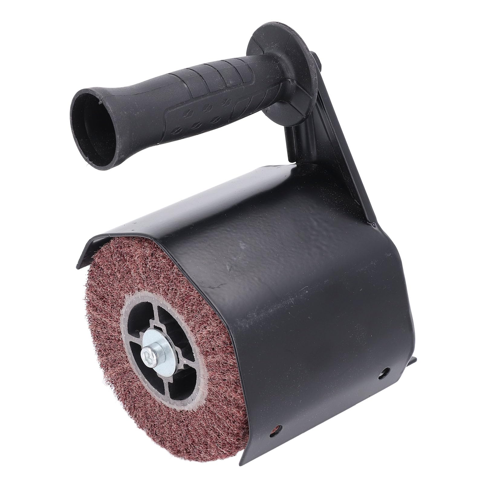Accessorio per Lucidatrice per Lucidatura Utensile Portatile Leggero con Impugnatura Morbida per Lucidatura e Smerigliatura Dell'acciaio Inossidabile, Ruote per Spazzolatura da 5" Incluse,