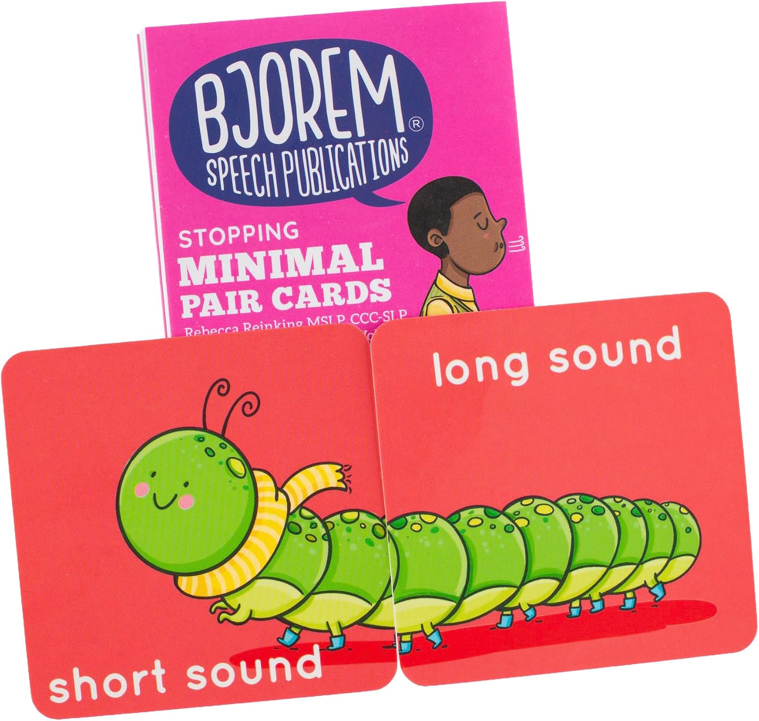 Bjorem Speech Minimal Pairs Stopping: Speech Therapy Cards for Children - Improve Articulation and Phonemic Awareness | Educational Materials | Speech Materials