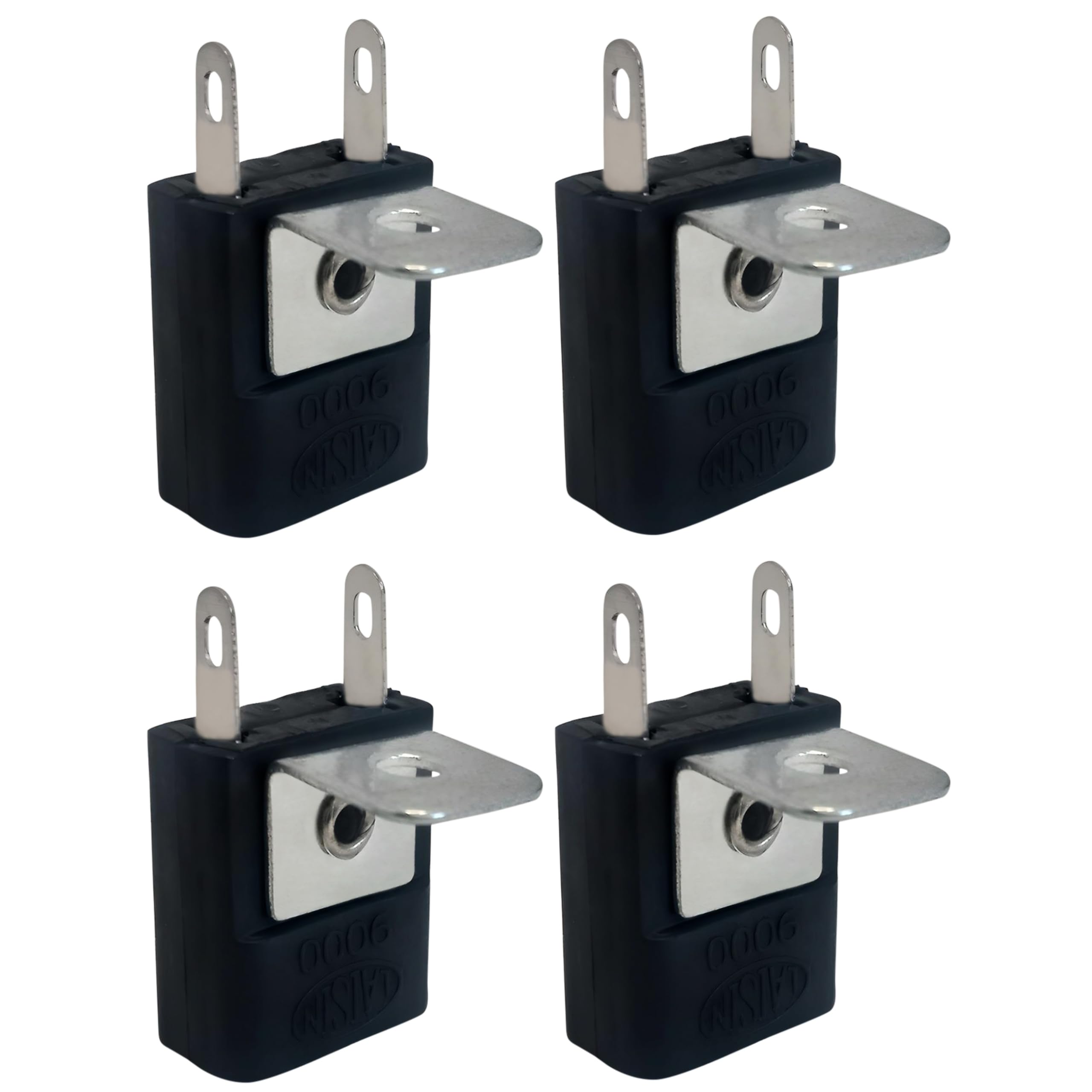 OCS Parts WBL-920 Twist and Lock Lamp Sockets | 4-Pack | Fits T3-1/4 and T5 Wedge Base Bulbs | 22 Gauge Wire Leads | 6-28 Volt