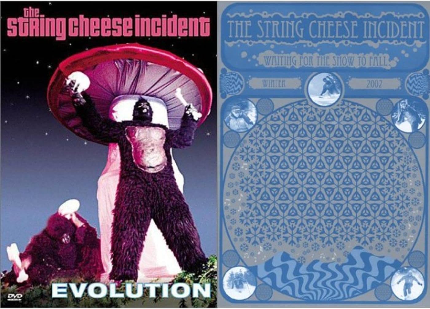 2 Pack (Evolution / Waiting For the Snow to Fall) - Music Video Pop Concerts - Bill Nershi, Michael Kang, Michael Travis, Keith Moseley, Kyle Hollingsworth, Jason Hann