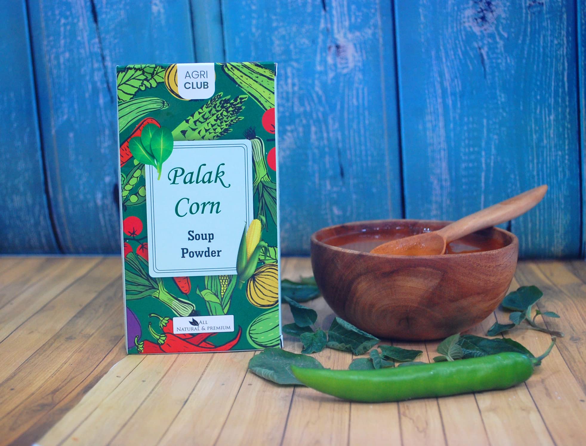 Agri Club Instant Palak Corn Soup Powder – Pack of 15 Sachets (15g Each) | Healthy & Delicious Ready-to-Make Soup for Quick Meals and Snacks 4