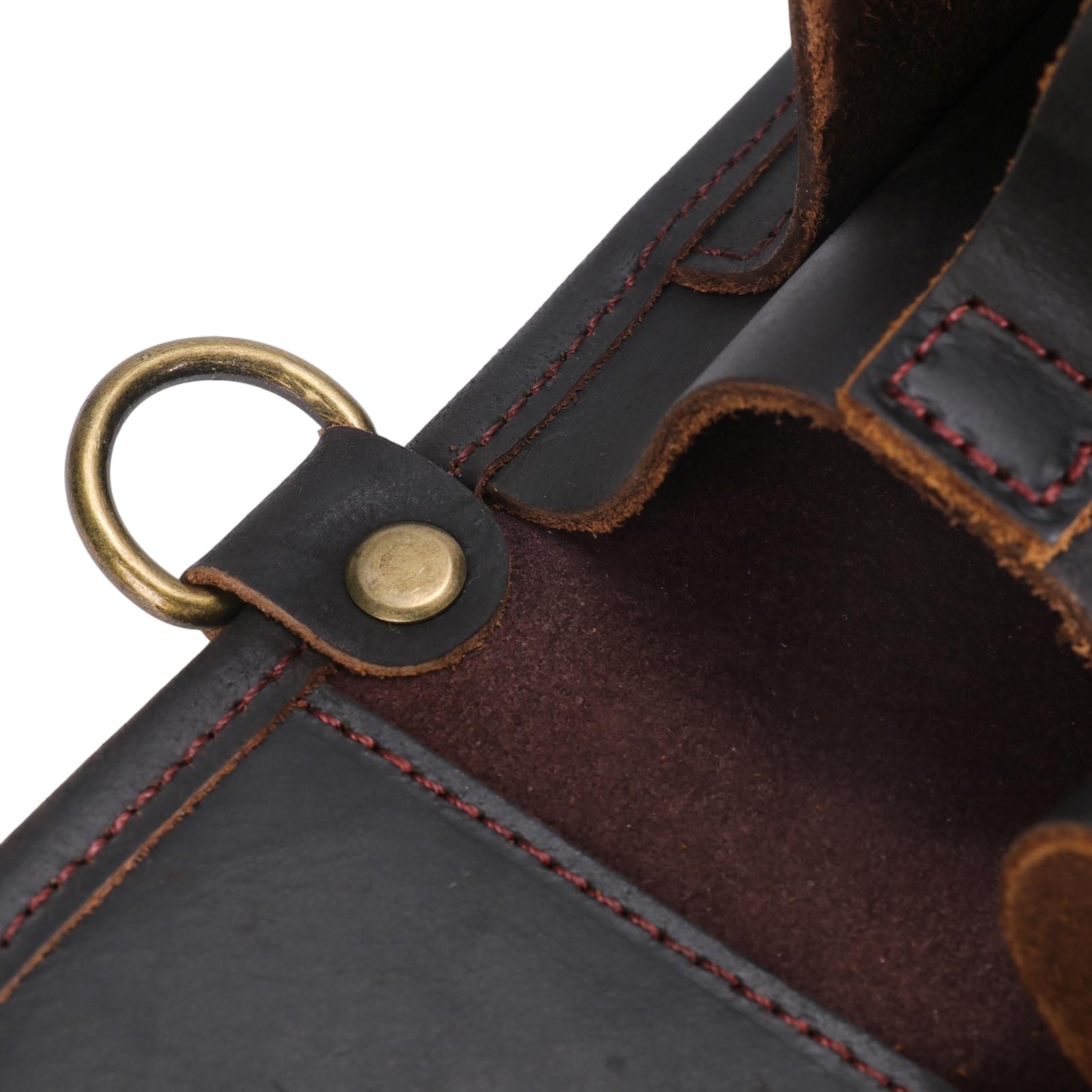 Axt-Holster aus echtem Leder, mit verstellbarem Tragegurt, für Outdoor-Camping