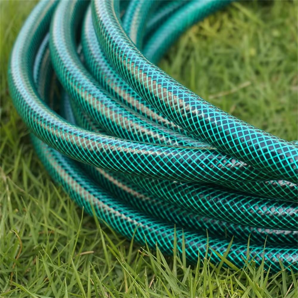 WESEN Gartenschlauch, 5 m/10 m/15 m/20 m/30 m/50 m, PVC-Schlauch, kein Auslaufen, kein Knicken, langlebig und leicht, 1,27 cm flexible Wasserschläuche mit Sprühdüsenanschlüssen für Outdoor/Hof/Rasen