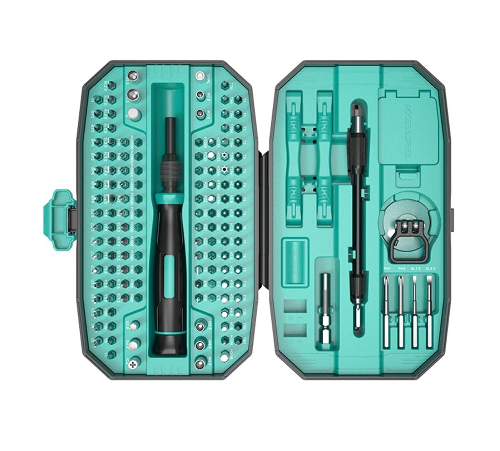 Set di cacciaviti di precisione 152 in 1 Kit di strumenti di riparazione multifunzionali for occhiali da vista for telefoni cellulari