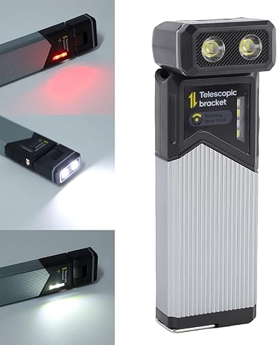 Miniatura 4 de FTVOGUE LED Camping Light, 7 Lighting Modes with 180 Degree Rotatable Head and Telescopic Design, USB Rechargeable Battery Powered Outdoor Light for