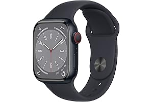 Apple Watch Series 8 [GPS + Cellular 41mm]: Health Tracking Powerhouse