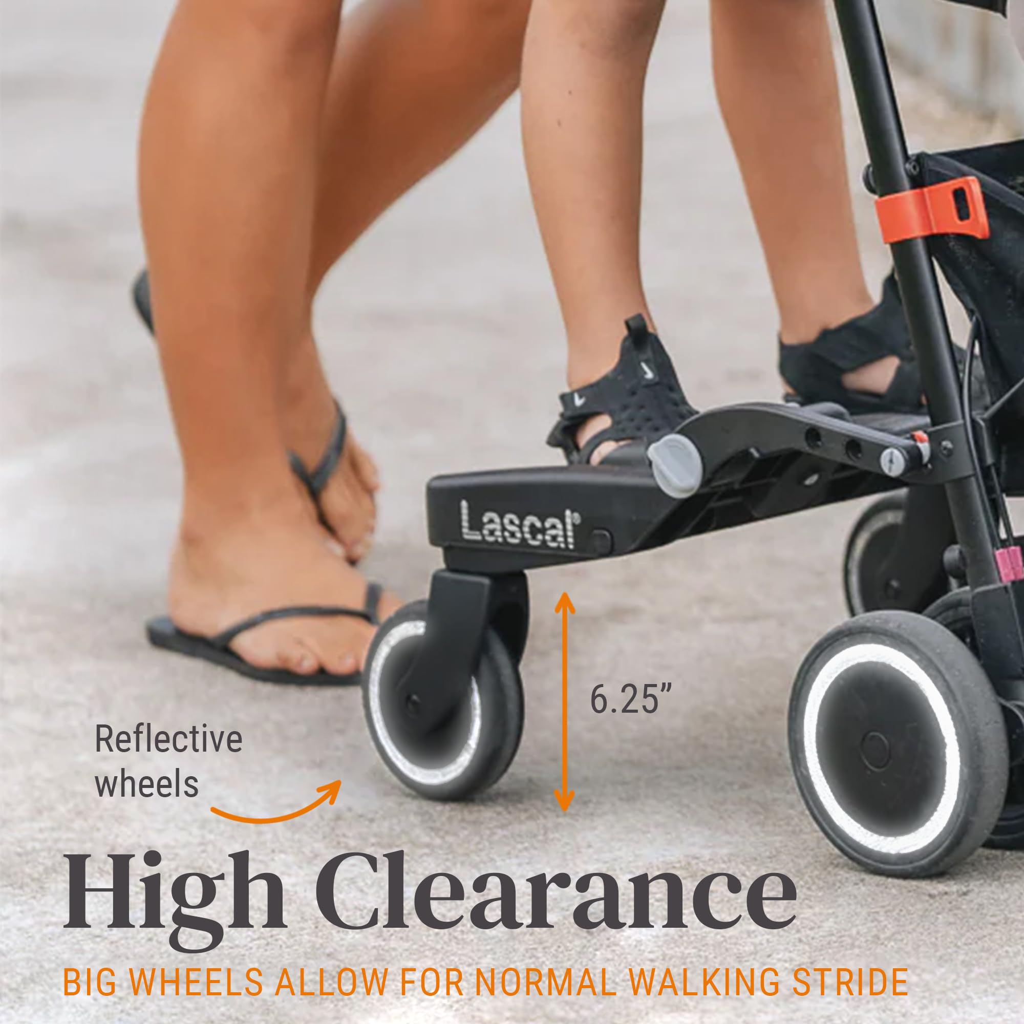 Lascal BuggyBoard MAXI deskorolka szeroka czarna