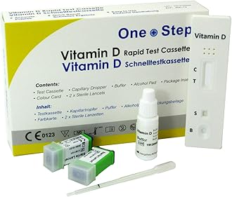 2 x Vitamin D Level Insufficiency Deficiency Testing Kits (2 Tests)