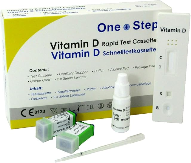 Vitamin D Level Insufficiency Deficiency Testing Kits