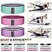 LENGAMPLAY Pilates Ring Set with Resistance Bands– Anti-Slip Magic Circle Pilates Ring for Home Workouts, Full-Body Toning, Strength Training for Women 14PCS