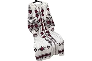 Exquisite Linen Dress with Ukrainian Embroidery