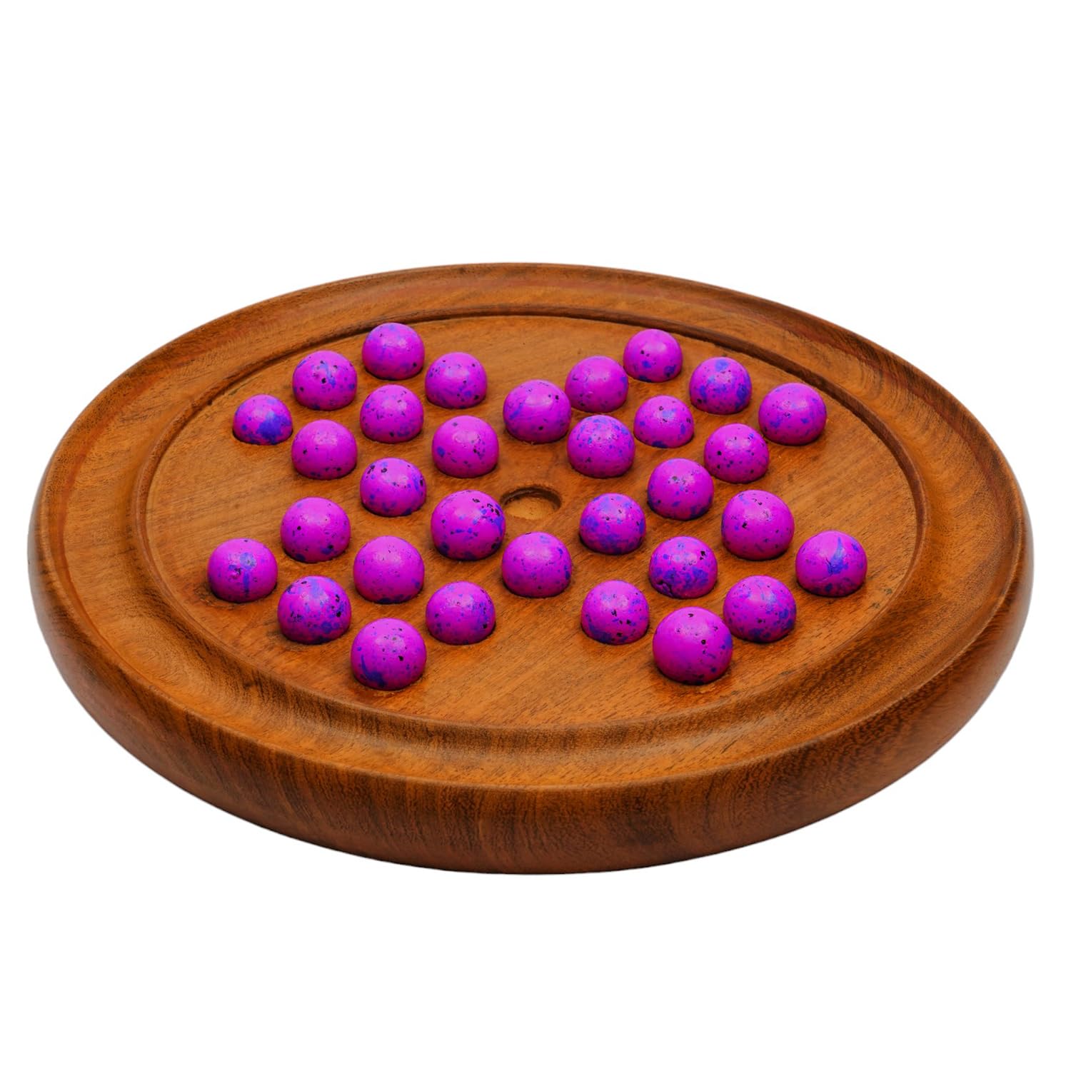 See full amazon price history chart for TOOLART Wooden Solitaire Board Game in with Glass Marbles Brain-vita Unique Game 9" - Best Gift for Kids, Teens & Adults Made in India (RH_Solitaire_11) TOOLART Wooden Solitaire Board Game in with Glass Marbles Brain-vita Unique Game 9" - Best Gift for Kids, Teens & Adults Made in India (RH_Solitaire_11) (B0CLLTF27W) Amazon Price History, Amazon Price Tracker