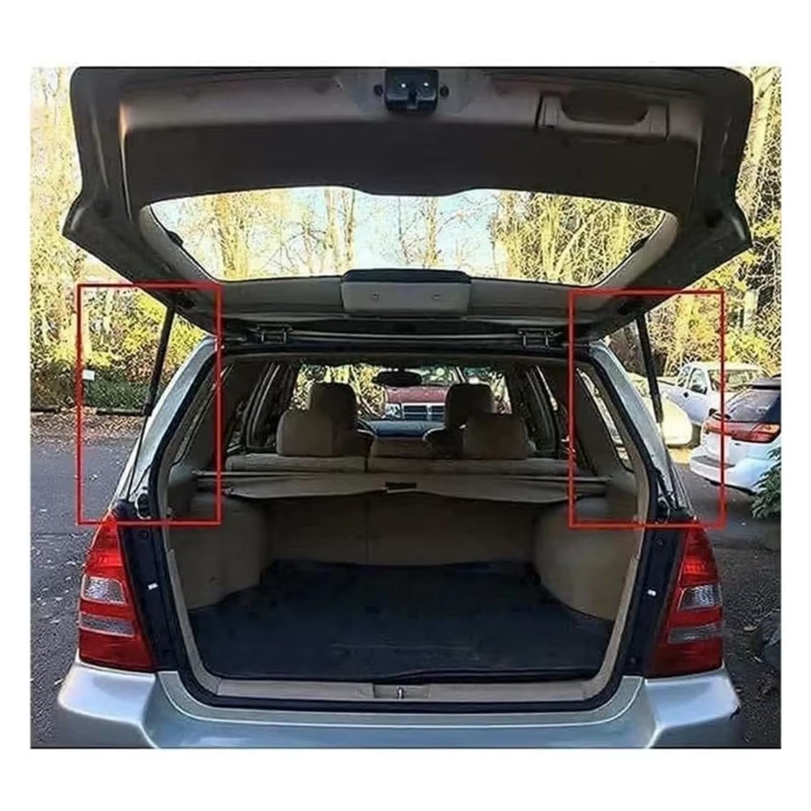 Para Nissan Para Qashqai II Para J11SUV 2013-2018 OE 904504EA0A 90450-4EA0A Barra Puntal Choque Trasero Varilla Presión Gas Maletero Amortiguadores Maletero Resorte Gas