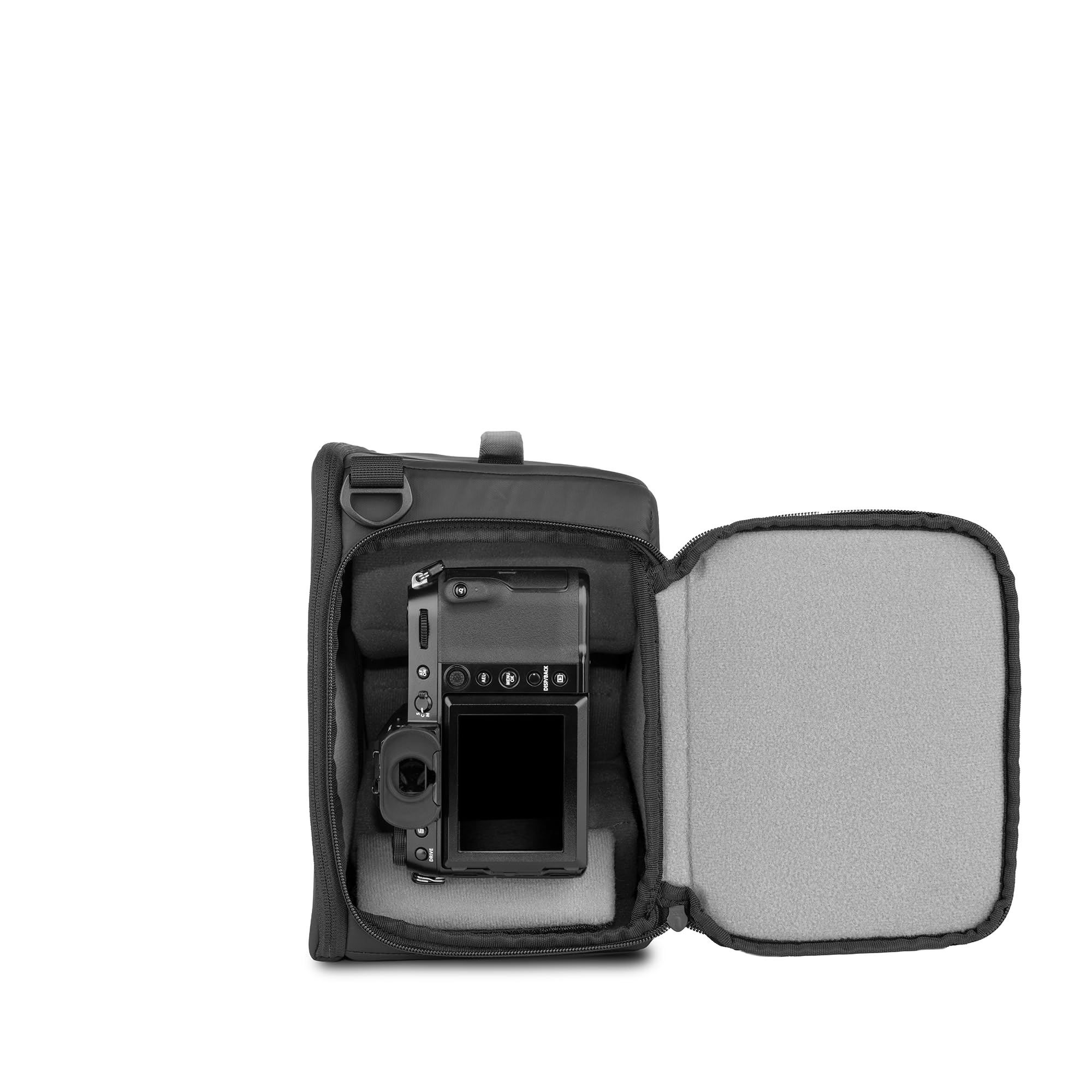 WANDRD Essential Deep Camera Cube V2: custodia protettiva per fotocamera con interno grigio morbido, divisori modulari e accesso rapido, adatto per PRVKE 41L, teleobiettivi e Pro Gear