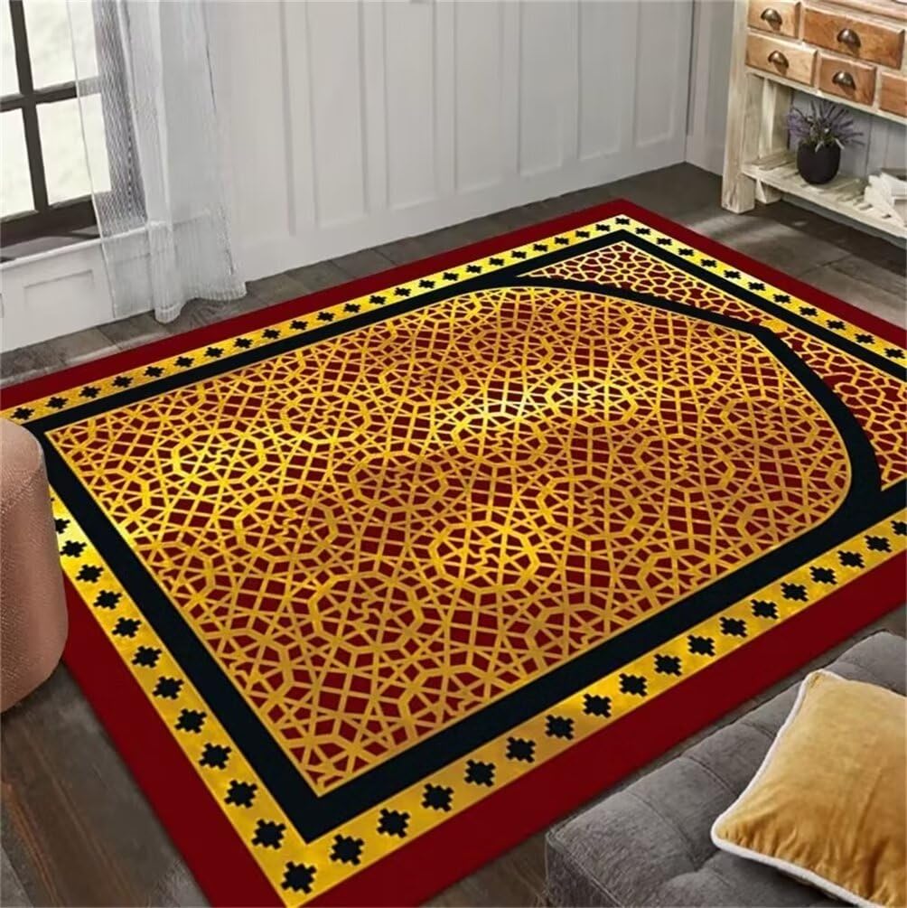 Tapis crème 150x200cm anti-tache pour chambre d'enfant garçon et ado actif