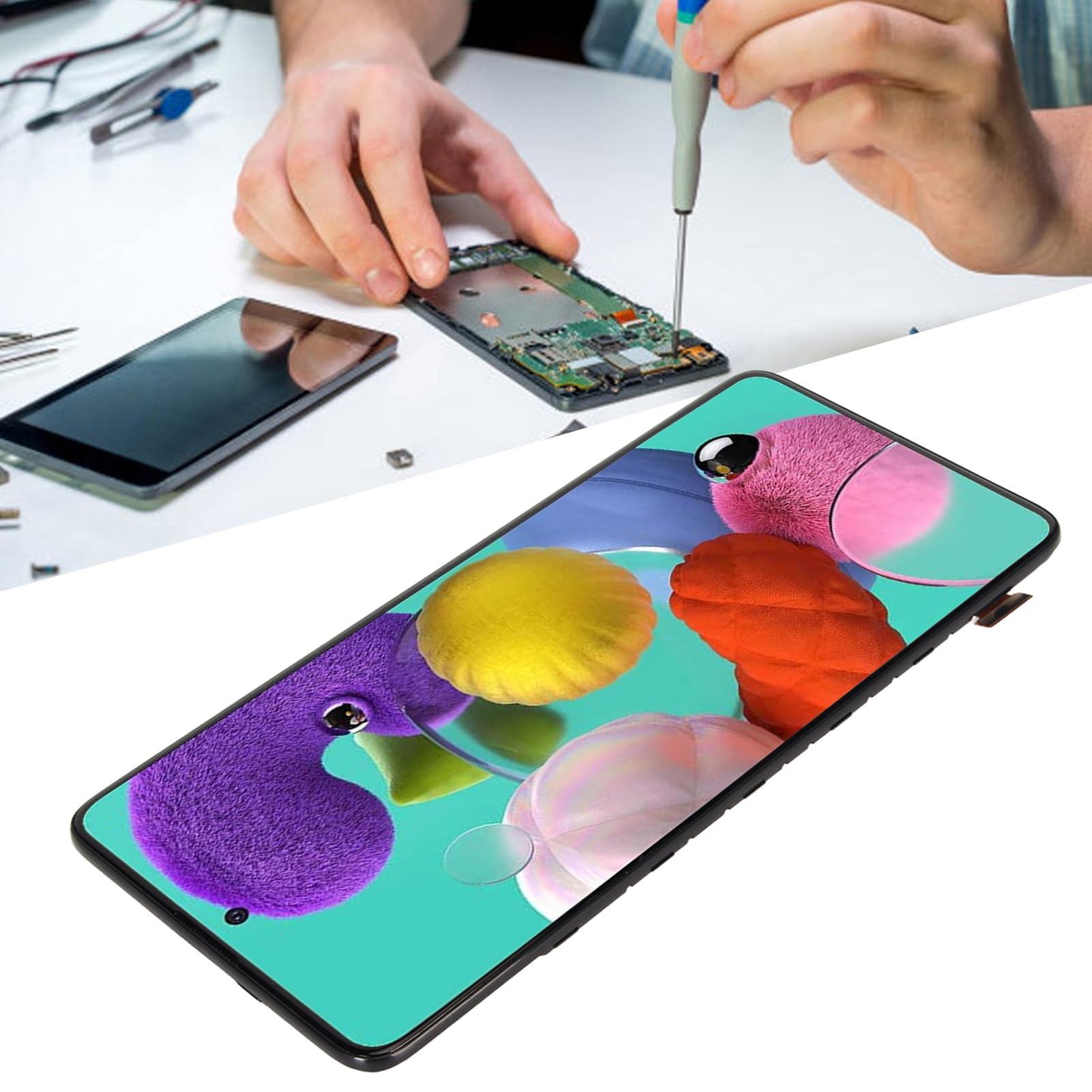 ZDYS A51 OLED-scherm vervanging voor Samsung Galaxy A51 2019 A515 A515U1 A515U A515A SM-A515F/DS SM-A515U OLED Display Touch Digitizer Vergadering Gereedschap ZDYS A51 OLED-scherm vervanging voor Samsung Galaxy A51 2019 A515 A515U1 A515U A515A SM-A515F/DS SM-A515U OLED Display Touch Digitizer Vergadering Gereedschap