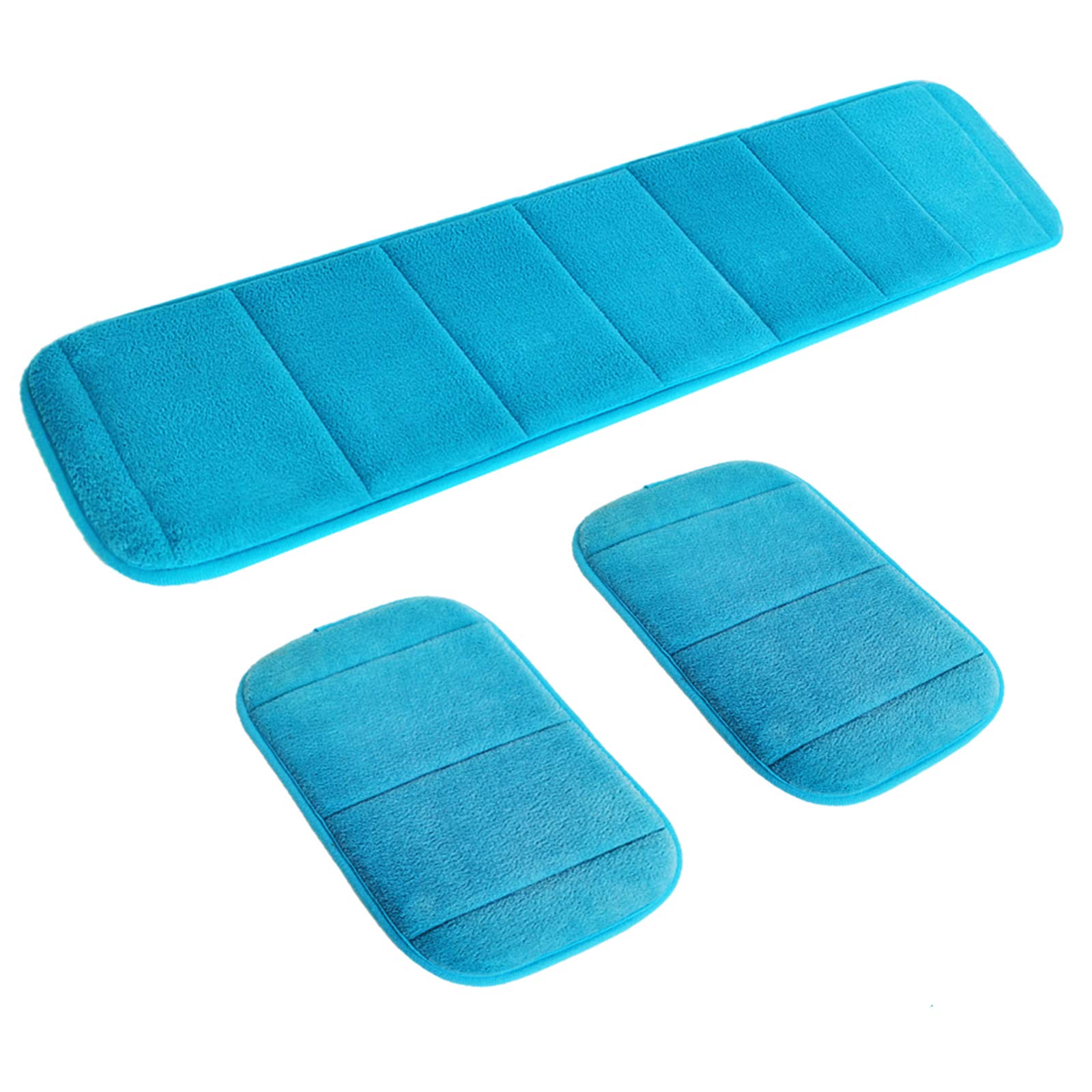 2 Sets Ergonomic Computer Elbow Wrist Pad, AUHOKY Long & Short Size Combination Keyboard Wrist Rest Elbow Support Mat for Office Desktop Working