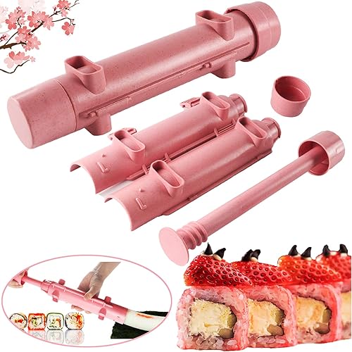 Molde de sushi todo en uno Sushi Bazooka Maker DIY Máquina de rodillos de arroz y sushi Máquina de sushi Máquina para hacer sushi Kit y juego de