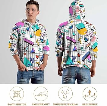 トップス 80s-90s Vintage fade color sweat Amazon.com: Dalicoter Men's 80s 90s Vintage Hoodies Retro Style