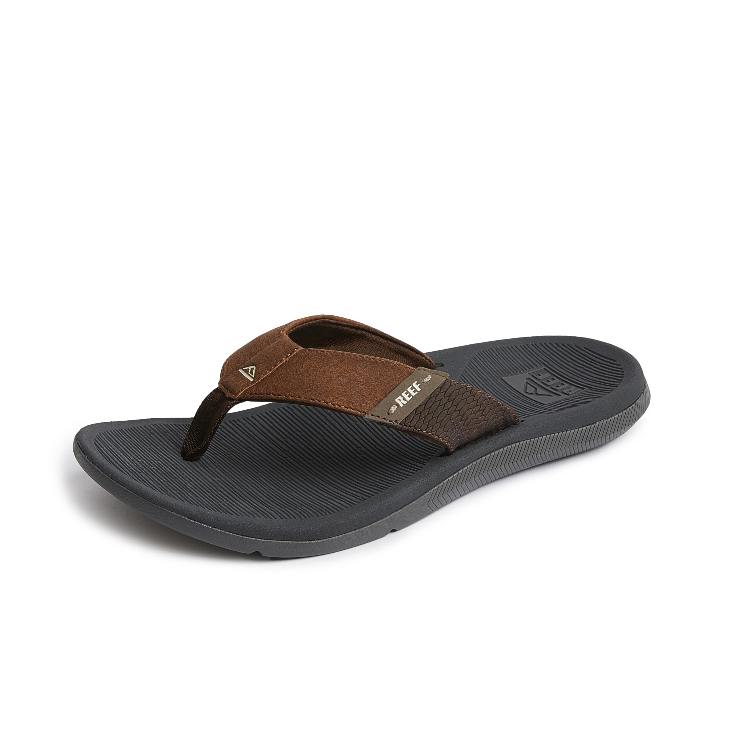 Reef MENS SANDALS, SANTA ANA, GREY/TAN, 6 UK