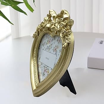Amazon.com - Aispama Cute Picture Frame with Heart Shape,Hand