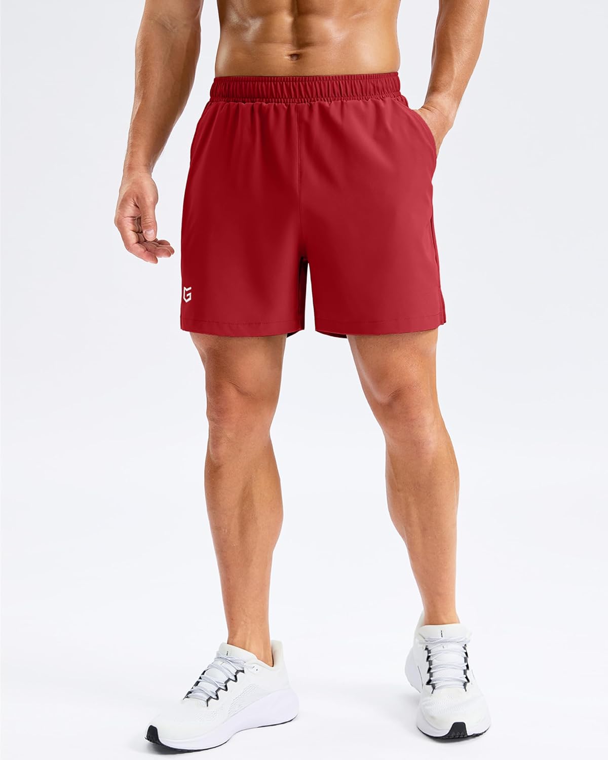 G Gradual Men's Athletic Running Shorts with Pockets Lightweight Quick Dry 5"/ 7"/ 9" Basketball Workout Gym Shorts for Men - Image 3