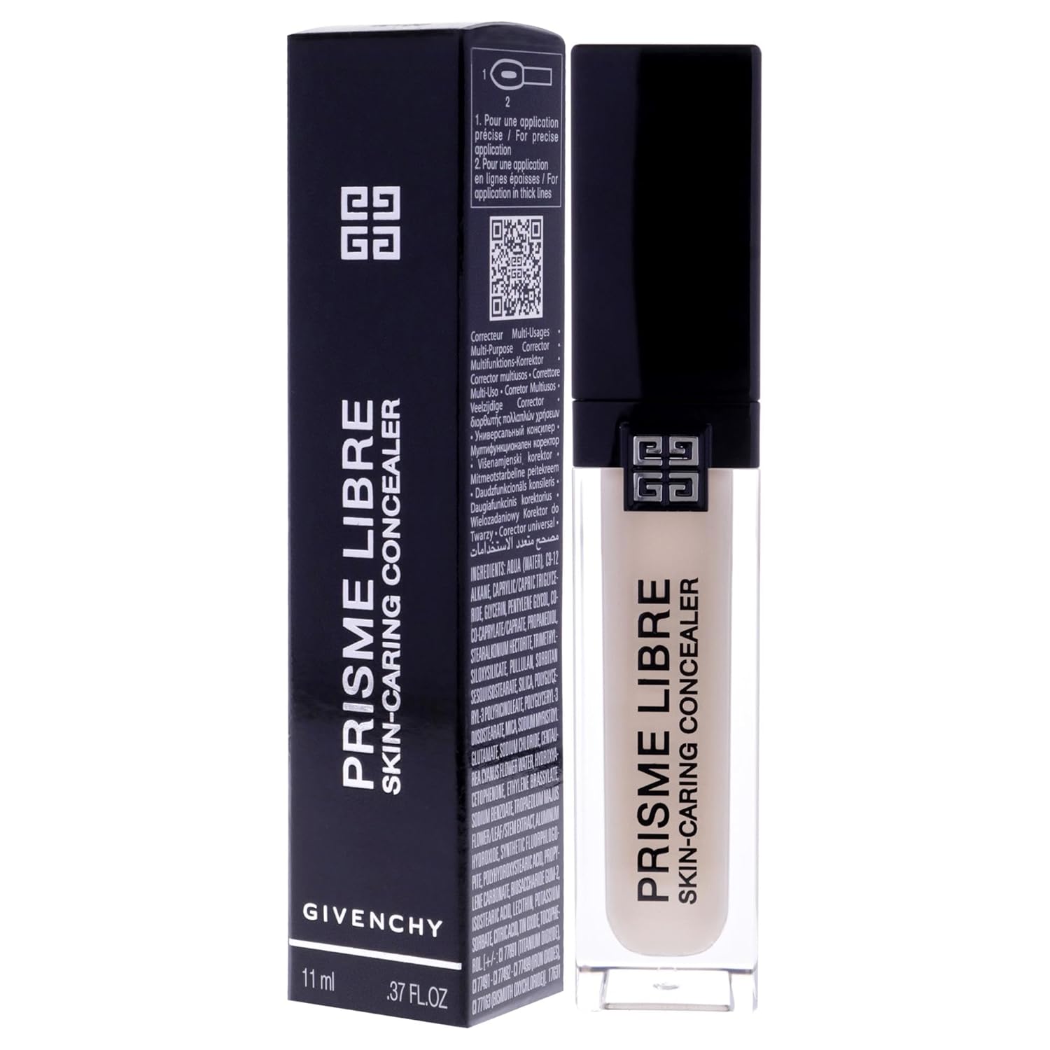 Givenchy Prisme Libre Skin-Caring Concealer - W100 for Women - 0.38 oz Concealer