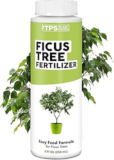 TPS NUTRIENTS Ficus Tree Fertilizer for All Ficus, Fig and Moraceae Plants, Liquid Plant Food 8 oz (250mL)