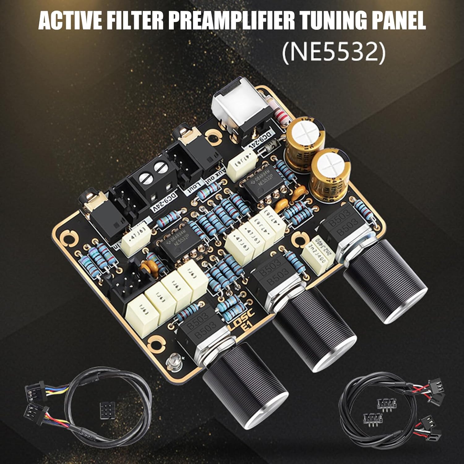 ordinarYone Professional HiFi Sound Preamplifier Component With NE5532 Active Filter And Modifiable Profit For Better Sound Standard