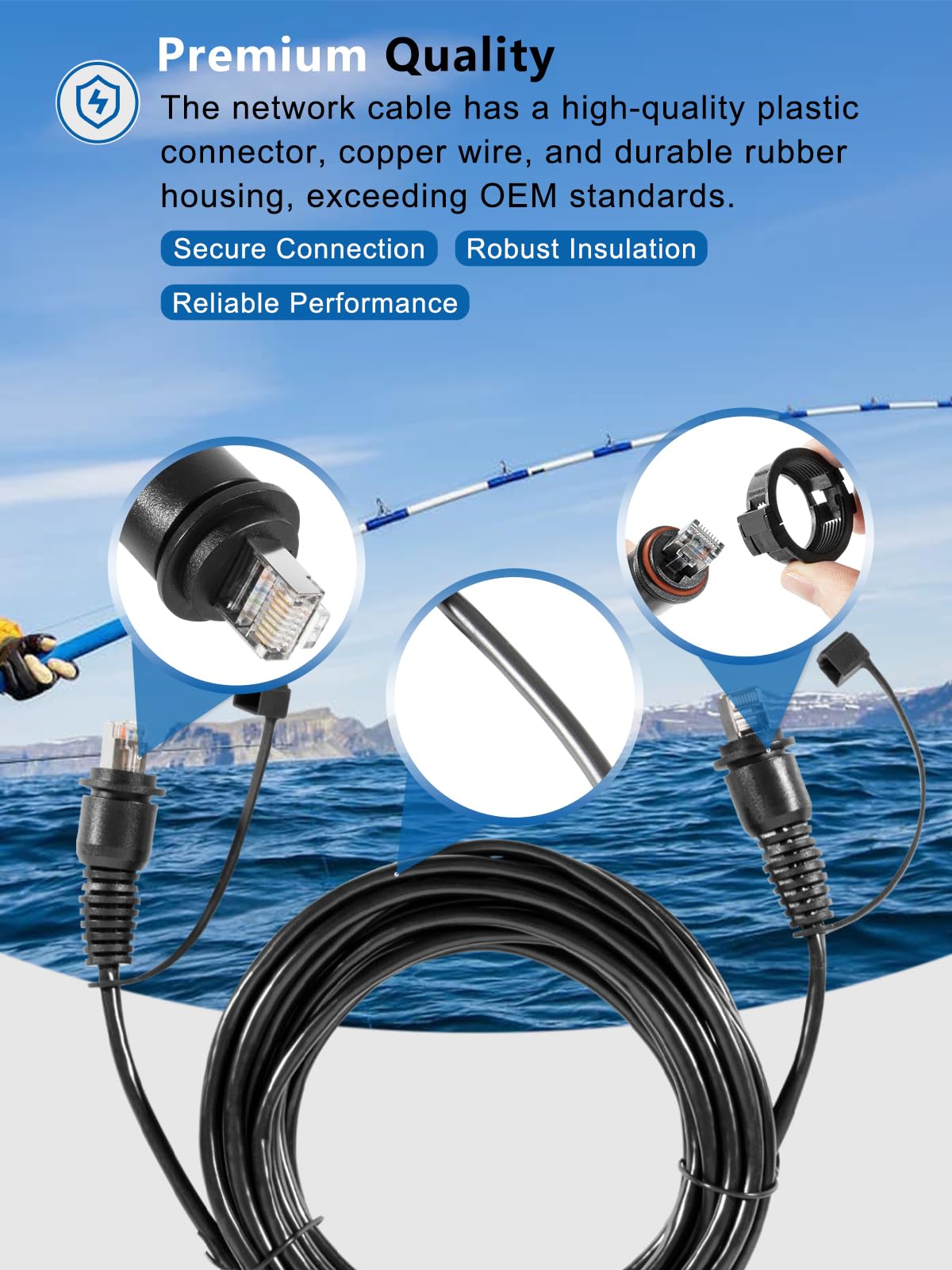 Amazon.com: yourour 010-10551-00 Marine Network Cable,GMS 10 Cable