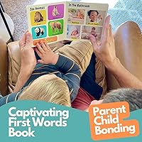 Vista 6 de Pidoko Kids Developmental Baby Learning Box for Toddlers 1-2 Montessori Educational Gift Set First Words, Sounds, Feelings Flashcards