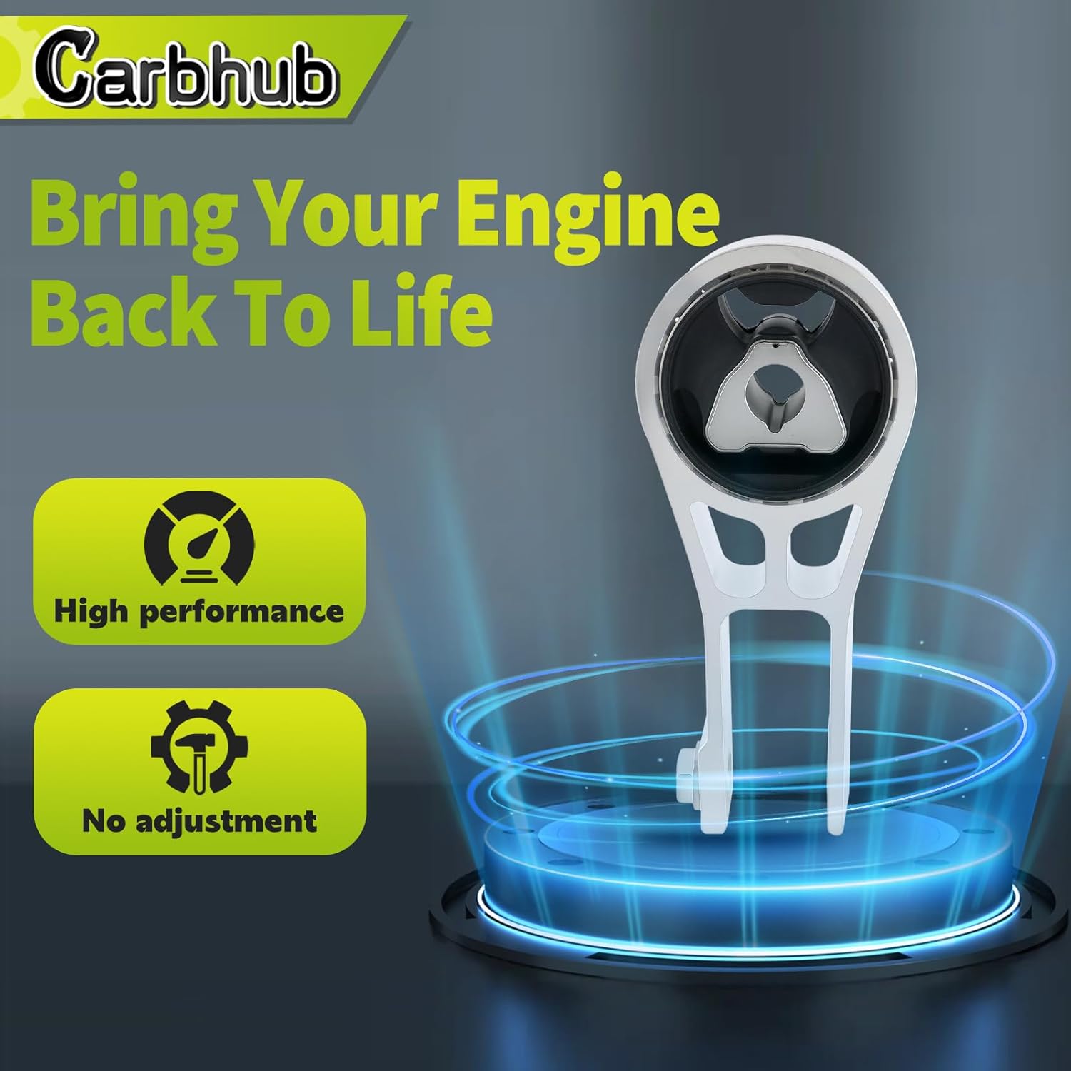 Carbhub 68363756AA Engine Motor Transmission Mount Set Fit for Jeep Renegade 2.4L Fiat 500X 2.4L Replace Number 68363756AA 68363755AA 68258599AA 68246578AA 68246572AA 68254672AA