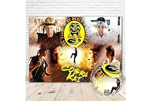 Show Your Cobra Kai Spirit with an Eye-Catching Backdrop