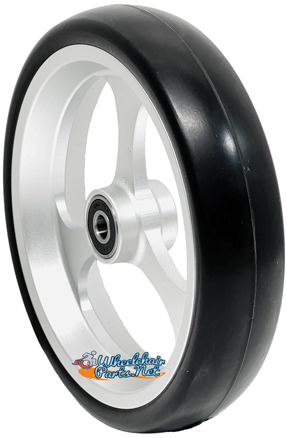 New Solutions CW508 6 x 1.5 in. in. Aluminum Caster with 0.32 in. Bearings & Black Tire Wheelchair