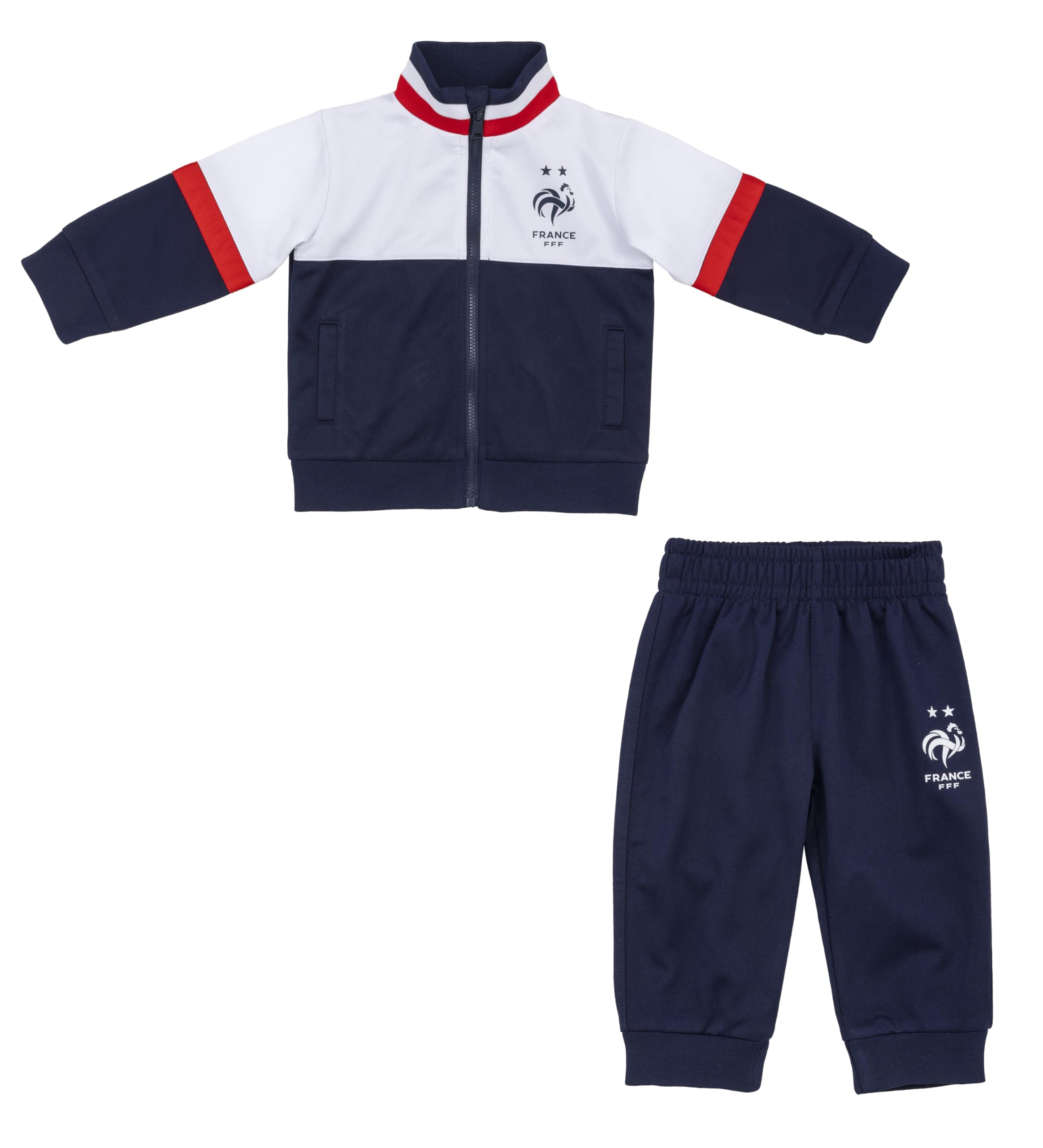 FFF Survêtement bébé garçon Collection Officielle Equipe de France de Football