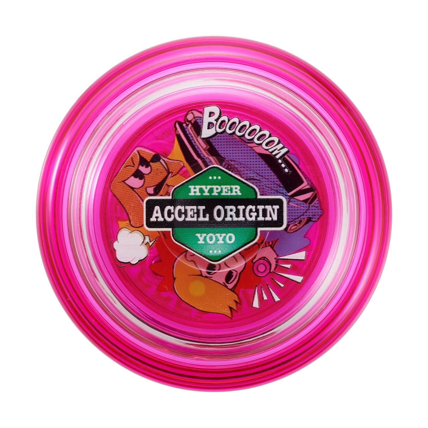 Amazon.com: Bandai 60009 Accel Hyper Pink Yoyo, Skill Game