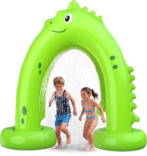 Sprinkler for Kids, Outdoor Water Toys for Kids 3-5 4-8, Inflatable Kids Sprinklers for Yard, Summer Splash Sprinkler Water Fun Toys Gifts for Boys Girls