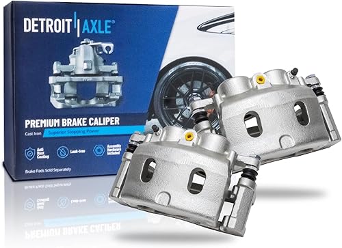 Miniatura 141 de Detroit Axle - Pinza de freno delantera derecha con soporte de repuesto para Chevrolet Equinox Captiva Sport Pontiac Torrent Saturn Vue Suzuki XL-7